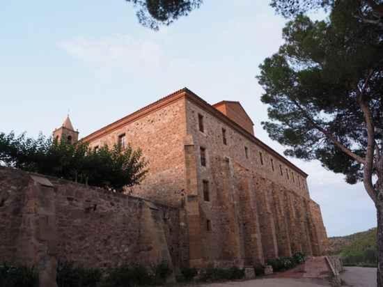 Monasterio El Olivar Estercuel Buitenkant foto