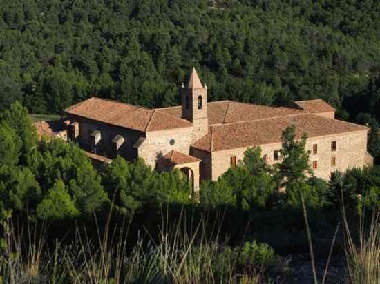 Monasterio El Olivar Estercuel Buitenkant foto