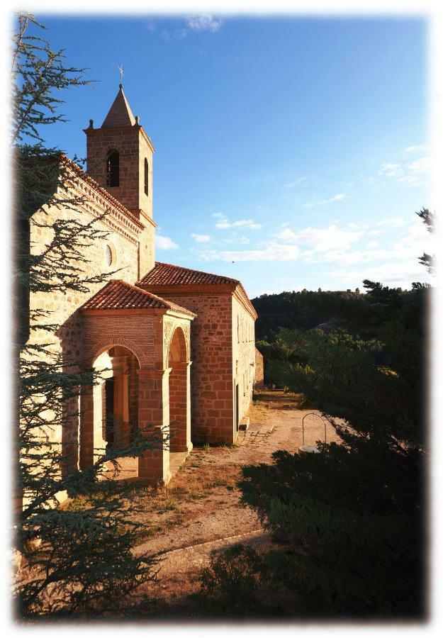 Monasterio El Olivar Estercuel Buitenkant foto