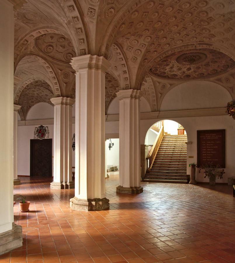 Monasterio El Olivar Estercuel Buitenkant foto